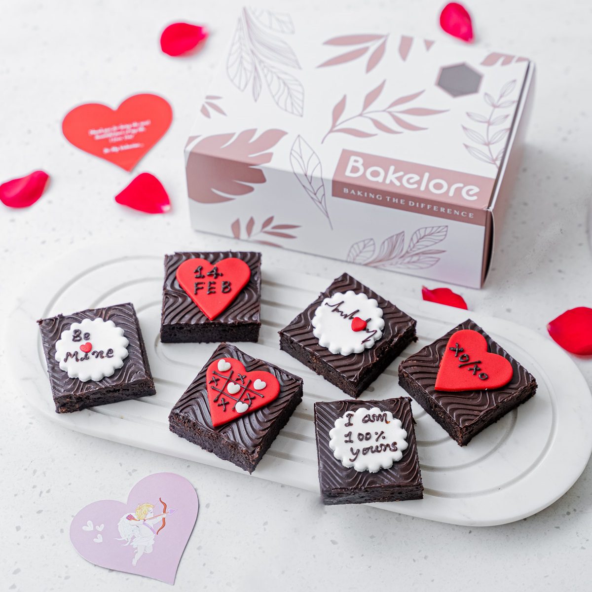 Valentine's Love Brownies